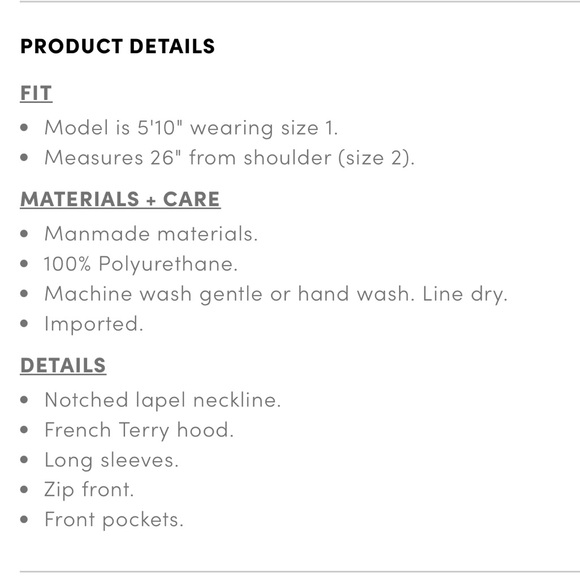 Torrid Fabric Hooded Moto Jacket - Picture 5 of 5